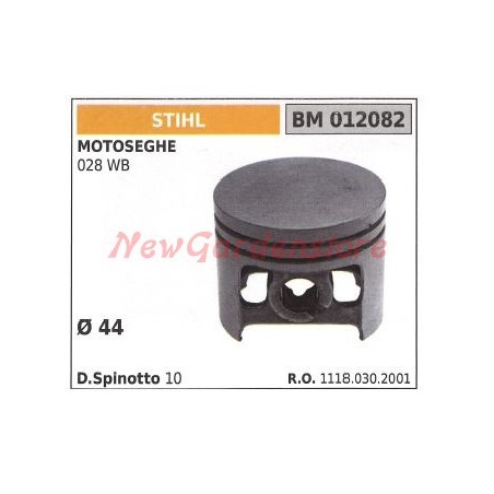 STIHL piston de tronçonneuse 028WB 012082 | Newgardenstore.eu