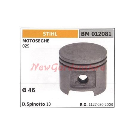 Segments d'axe de piston pour tronçonneuse STIHL modèle 029 11270302003 | Newgardenstore.eu