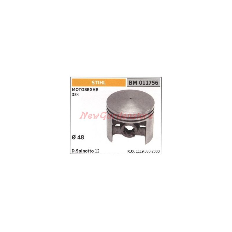 STIHL piston pour tronçonneuse 038 011756