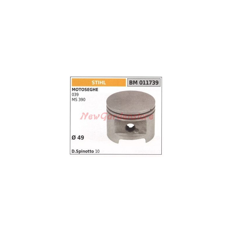 Piston STIHL pour tronçonneuse segments modèle 039 MS390 011739