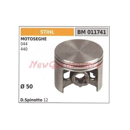 Piston STIHL pour tronçonneuse 044 440 011741 | Newgardenstore.eu