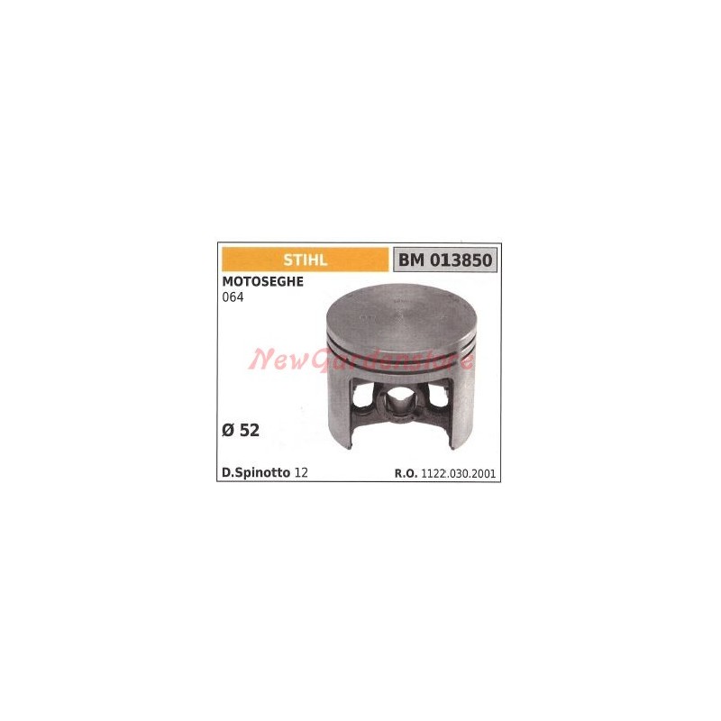 STIHL tronçonneuse piston 064 013850