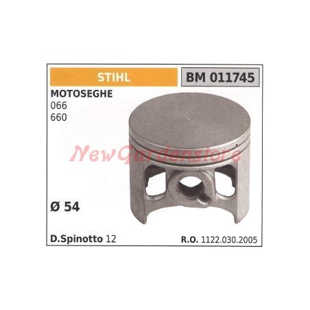 STIHL tronçonneuse piston 066 660 011745 | Newgardenstore.eu