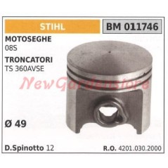 Émbolo de motosierra STIHL 08S tronzadora TS 360AVSE 011746