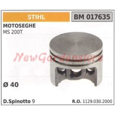 STIHL piston de tronçonneuse MS200T 017635