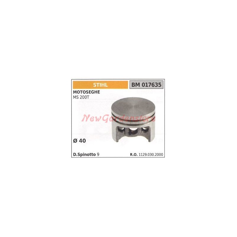 STIHL piston de tronçonneuse MS200T 017635