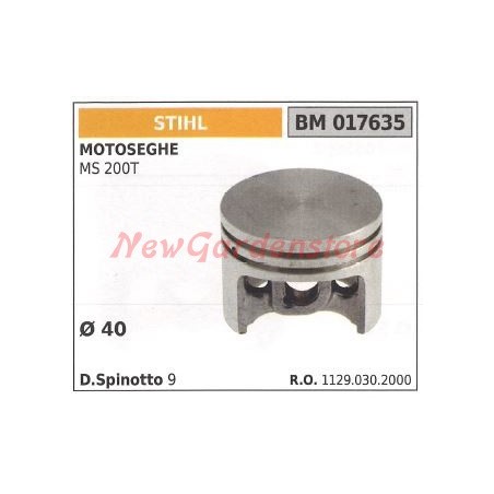 STIHL piston de tronçonneuse MS200T 017635 | Newgardenstore.eu