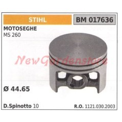 Pistón de motosierra STIHL MS260 017636