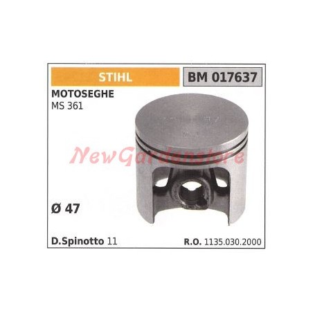 STIHL MS361 chainsaw piston 017637 | Newgardenstore.eu