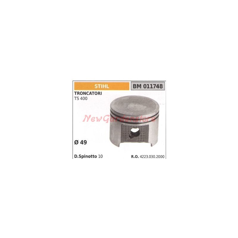 STIHL piston pour scie à onglet TS400 011748