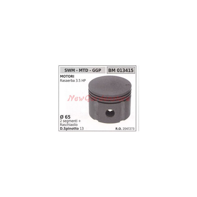 SWM piston de tondeuse à gazon 3.5HP 013415