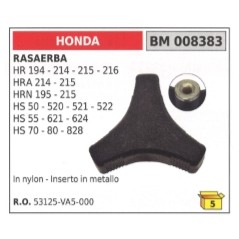 Knob handle nylon metal insert HONDA lawnmower HR194 HRA214 HRN195