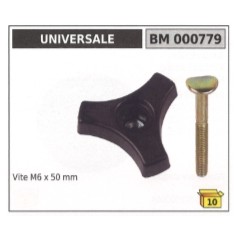 Knob handle UNIVERSAL lawnmower screw M6 x 50 mm 000779