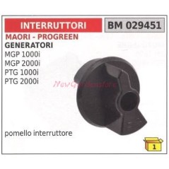 Pomello interruttore MAORI motore generatore MGP PTG 1000i 2000i 029451
