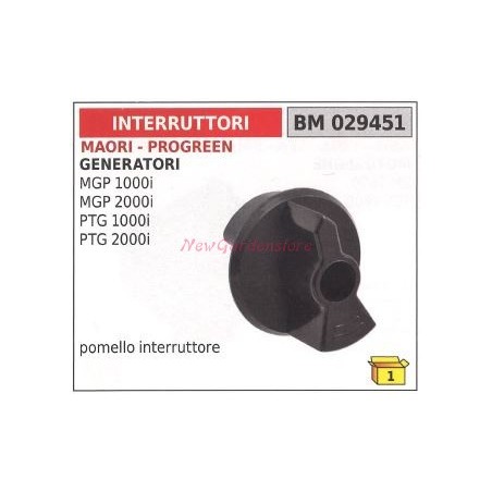 Interruptor motor generador MAORI MGP PTG 1000i 2000i 029451 | Newgardenstore.eu