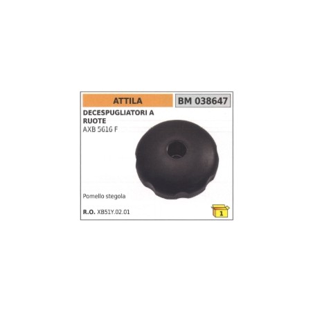 Handlebar regulator knob ATTILA wheeled brushcutter AXB5616F XB51Y.02.01 | Newgardenstore.eu