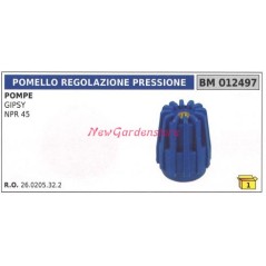 Pressure adjustment knob UNIVERSAL Bertolini pump GISPY NPR 45 012497 | Newgardenstore.eu