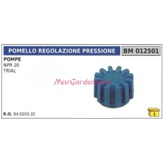 Pressure adjustment knob UNIVERSAL Bertolini pump NPR 20 TRIAL 012501 | Newgardenstore.eu