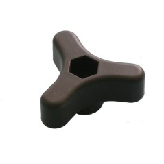 Knob for lawn mower handles with nut seat M8 456000 GGP