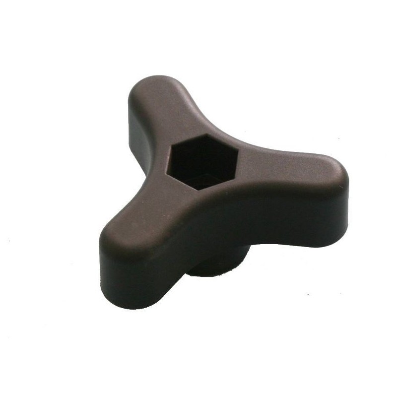 Knob for lawn mower handles with nut seat M8 456000 GGP