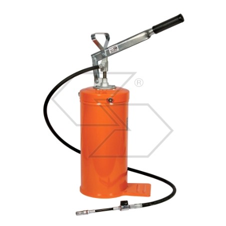 Barrel pump for grease 8Kg 140x420mm with rubber hose 1,5m hose 130mm | Newgardenstore.eu