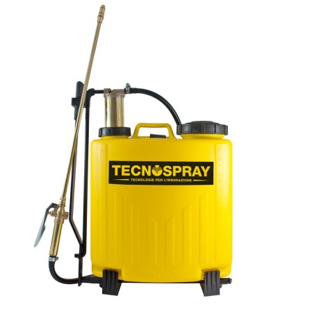 Knapsack sprayer TECNOSPRAY Z14T/249 with lance 14L capacity brass pumping system | Newgardenstore.eu