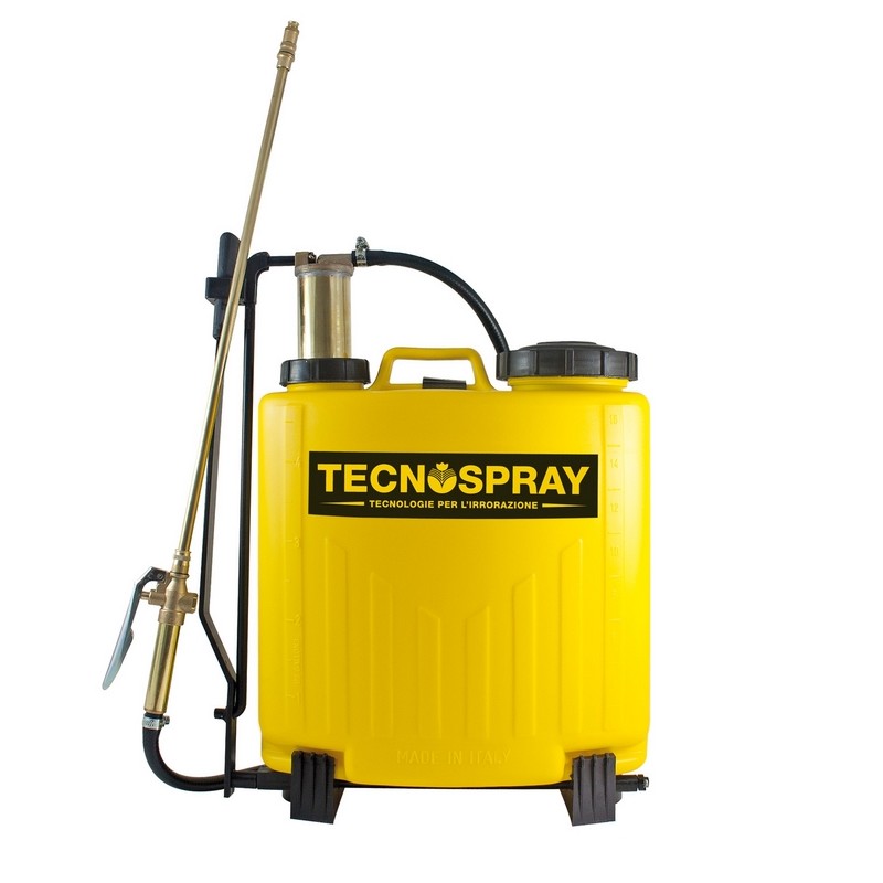 Rückenspritze TECNOSPRAY Z14T/680 mit Lanze 14L Förderleistung Messing