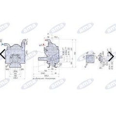 Bomba AR 30 SP 2 membranas para pulverización 34169