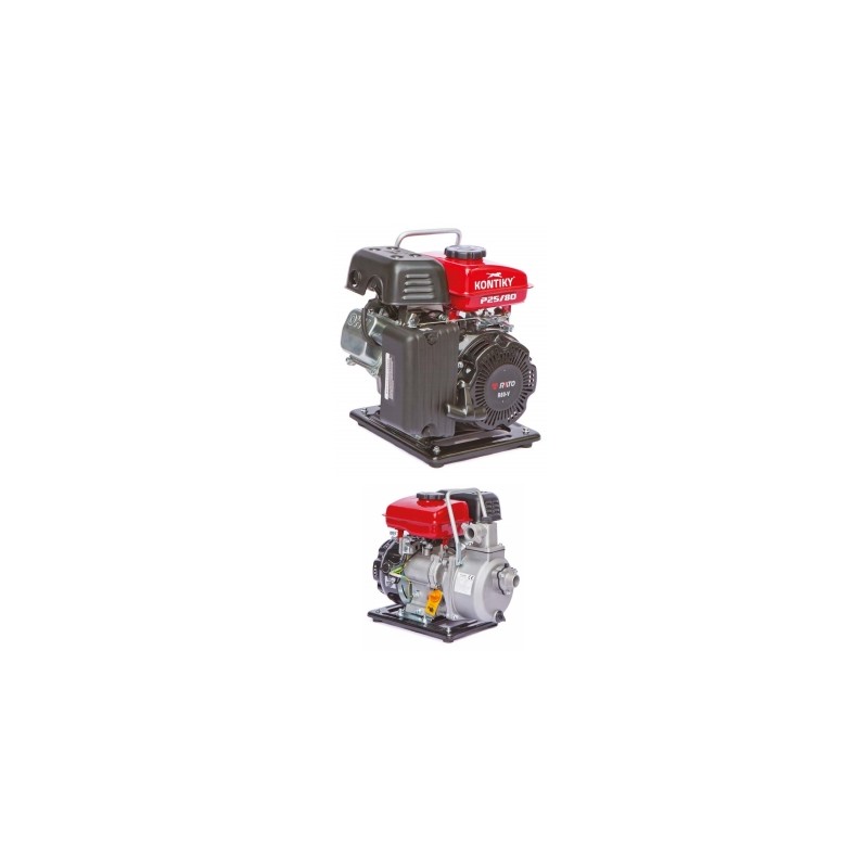 Pompa autoadescante KONTIKY P25/80 motore R80-V 4 tempi 80cc benzina |