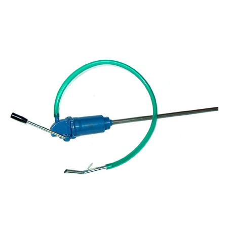 Rotary transfer pump for drums with lever for diesel oil and kerosene | Newgardenstore.eu