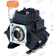 Aluminium pump with 3 diaphragms semi-hydraulic piston for irrigation 91554