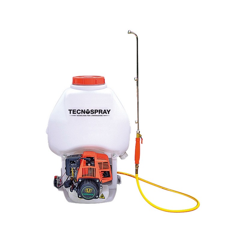 Pulvérisateur à dos TECNOSPRAY SP25 25 cc moteur 2T capacité 25 L