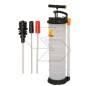 Hand pump for emptying engine oil with guide nozzle capacity 6.5 litres