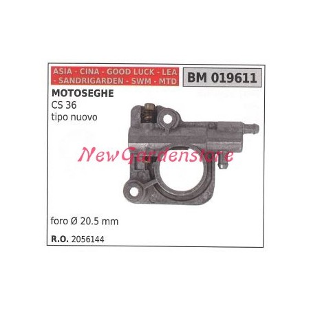 CINA oil pump CS 36 chainsaw engine new type 019611 | Newgardenstore.eu