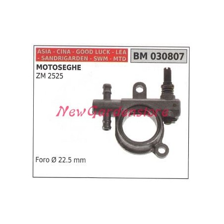 Oil pump CINA chainsaw engine ZM 2525 030807 | Newgardenstore.eu