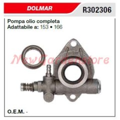 Bomba de aceite para motosierras DOLMAR 153 166 R302306 | Newgardenstore.eu