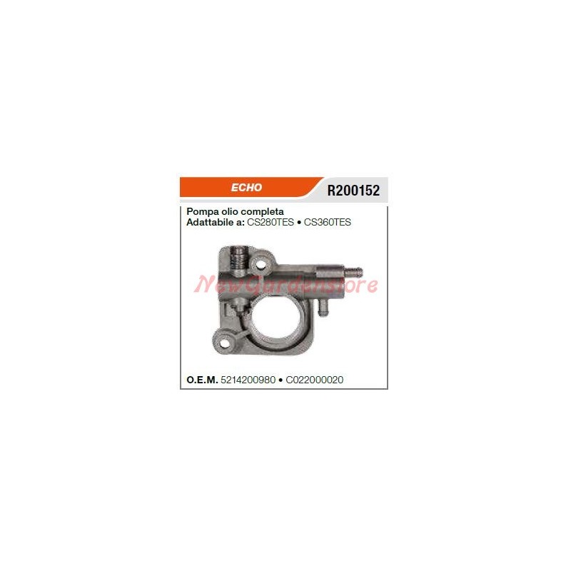 ECHO chainsaw oil pump CS280TES CS360TES R200152