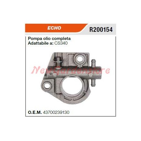 ECHO chainsaw oil pump CS340 R200154 | Newgardenstore.eu