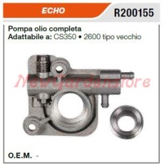 ECHO pompe à huile tronçonneuse CS350 2600 TYPE OLD avec réducteur à vis sans fin en métal | Newgardenstore.eu