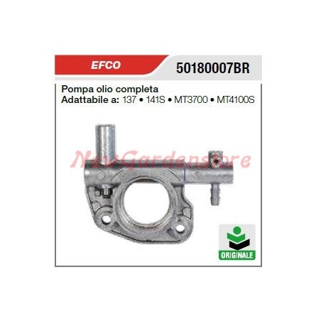 Bomba de aceite motosierra EFCO 137 141S MT3700 MT4100S 50180007BR | Newgardenstore.eu