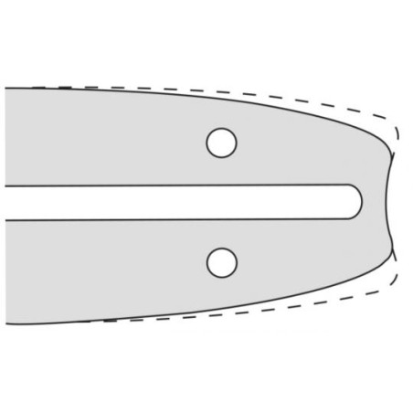 Chain saw bar length 30cm pitch 3/8'' thick 1.3mm compatible OREGON A041