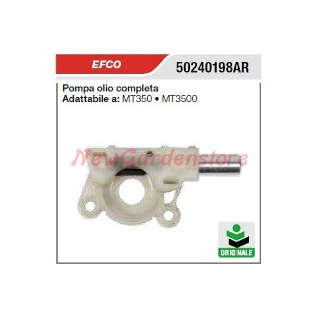 Oil pump EFCO chainsaw MT350 3500 50240198AR oleomac GS 350 ORIGINAL