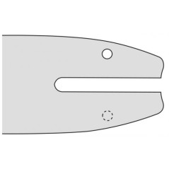 Barre de tronçonneuse longueur 30cm pas 3/8'' épaisseur 1.3mm compatible OREGON A064 | Newgardenstore.eu
