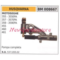 Pompe à huile HUSQVARNA pour moteur de tronçonneuse 340 55 355EPA 357 359 008667 | Newgardenstore.eu