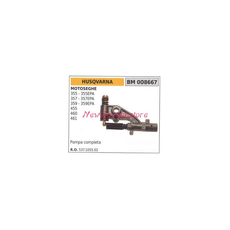 Bomba de aceite motor motosierra HUSQVARNA 340 55 355EPA 357 359 008667