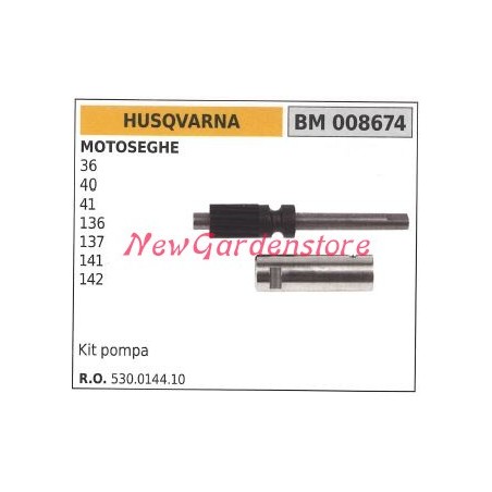 Pompe à huile HUSQVARNA moteur de tronçonneuse 36 40 41 136 137 141 142 008674 | Newgardenstore.eu