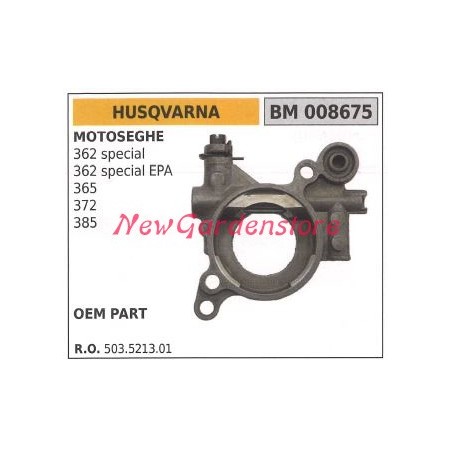 Bomba de aceite motor motosierra HUSQVARNA 362 365 372 385 008675 | Newgardenstore.eu