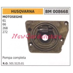 Bomba de aceite motor motosierra HUSQVARNA 61 66 268 272 008668 | Newgardenstore.eu