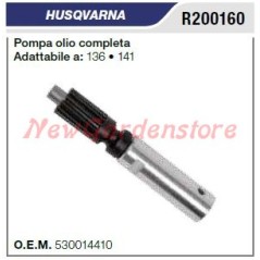 Bomba de aceite compatible motosierra HUSQVARNA modelos 136 141 530014410