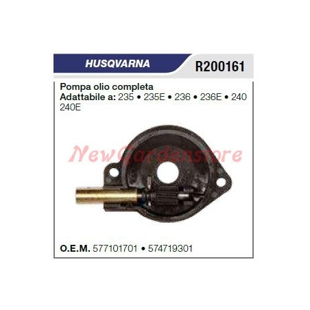 Bomba de aceite motosierra husqvarna 235 - 235e - 236 - 2 | Newgardenstore.eu